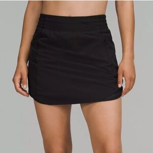 lululemon HOTTY HOT HIGH-RISE SKIRT *LONG, black, size 10